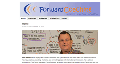 Desktop Screenshot of forwardcoaching.net
